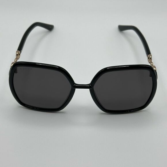 GUCCI Sunglasses GG0890S 001 Black/Grey Women NEW main image 4